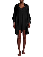 Naya Mademoiselle Kimono-Sleeve Robe