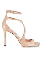 Azia 95MM Patent Leather Sandals