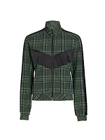 Utako Plaid Zip-Up Jacket