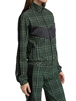 Utako Plaid Zip-Up Jacket