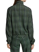 Utako Plaid Zip-Up Jacket