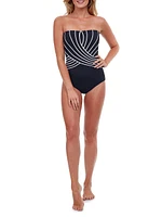 Embrace Bandeau One-Piece Swimsuit