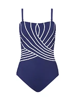 Embrace Bandeau One-Piece Swimsuit