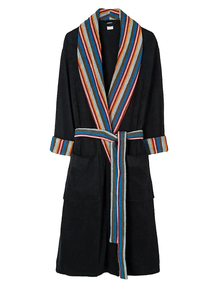 Artist Trim Cotton Robe