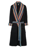 Artist Trim Cotton Robe