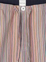 2-Piece Multicolor Striped Pajama Short Set