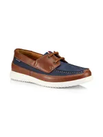 Trevis Leather Boat Shoes