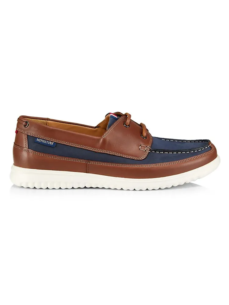 Trevis Leather Boat Shoes