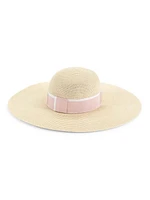 Blanche Natural Straw Hat