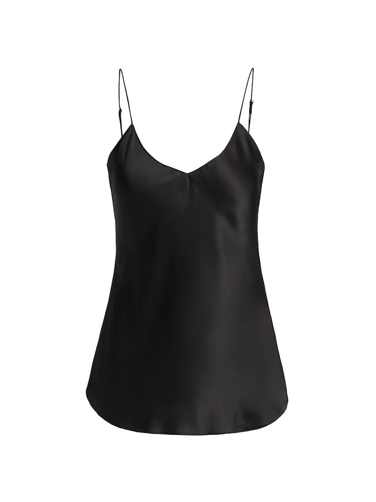 Isabella Silk Tank Top