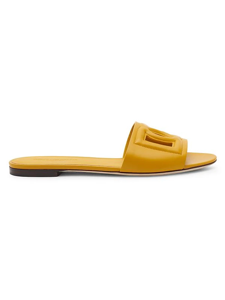 DG Cut-Out Leather Slides