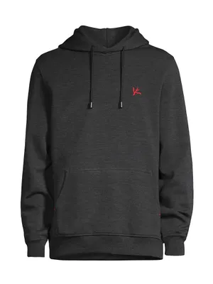 Wool-Blend Logo Hoodie