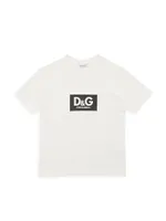 Little Kid's & Short-Sleeve Logo Tee