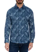 Ferndale Cotton Twill Woven Long-Sleeve Shirt