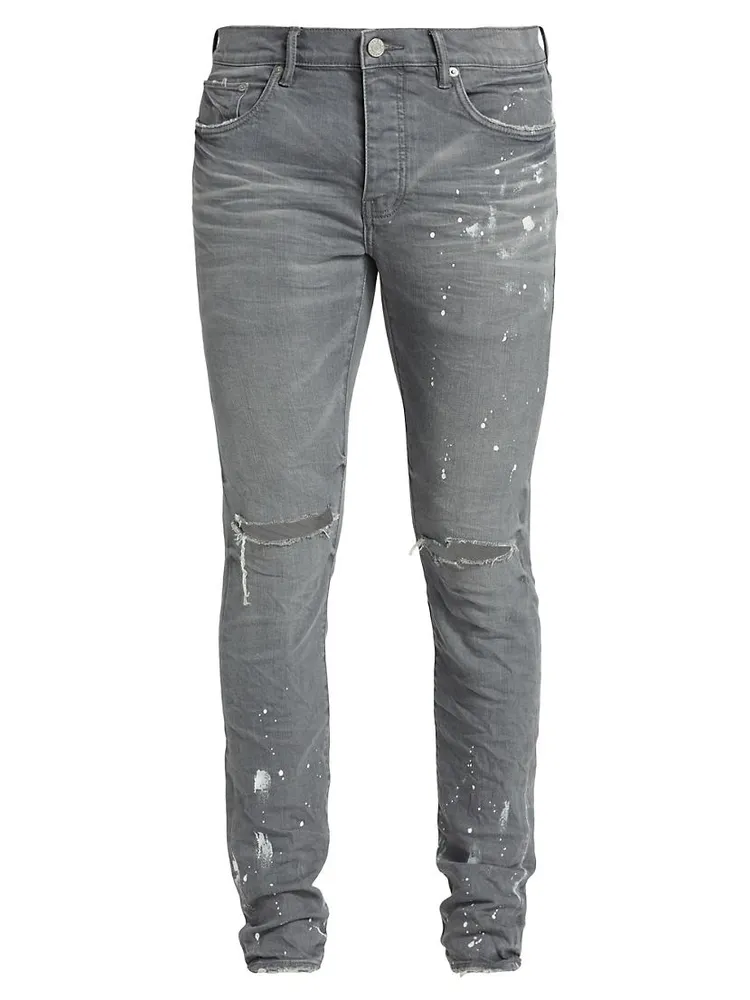 P001 Worn Stretch Skinny Jeans