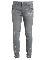 P001 Worn Stretch Skinny Jeans