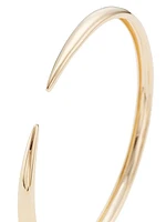 14K Yellow Gold Claw Bangle