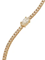 14K Yellow Gold & 1.08 TCW Diamond Solitaire Tennis Bracelet