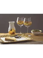 Truro Gold 2-Piece Red Wine Glass Set