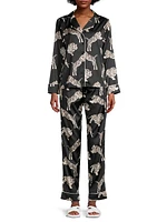 Safari Starry Nights Tiger Print Pajama Set