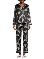 Safari Starry Nights Tiger Print Pajama Set