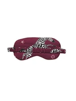 Safari Starry Nights Isabis Zebra Print Scrunchie and Mask Set