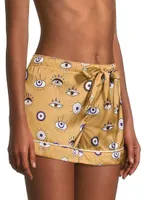 Two-Piece Amara Evil Eye Shorts Pajama Set