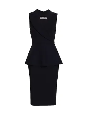 Dominietta Peplum Bodycon Dress