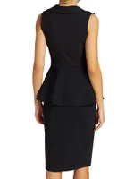 Dominietta Peplum Bodycon Dress