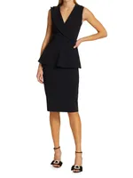 Dominietta Peplum Bodycon Dress