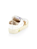 Little Girl's May School Glitter Low-Top Sneakers