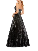 Sequined Ball Gown