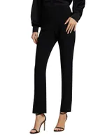 Brianne Pintuck Crepe Pants