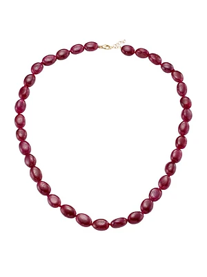 Arizona Large Ruby Drop Necklace