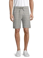 Baja Herringbone Striped Shorts