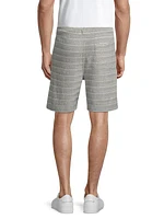 Baja Herringbone Striped Shorts