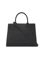 Mini TB Leather Tote