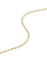 14K Gold Bead Chain Bracelet