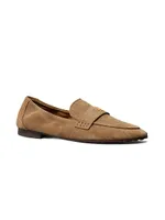 Logo Suede Ballet Loafers