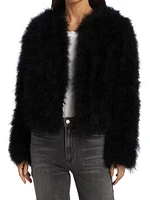 Deora Feathered Jacket