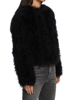 Deora Feathered Jacket