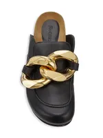 Chain Mule Loafers