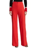 Dylan High-Waisted Wide-Leg Pants