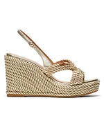 Tahiti Rope Wedge Sandals