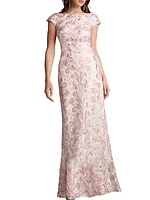 Corded Lace A-Line Gown