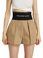 Banded Logo Waist Shorts