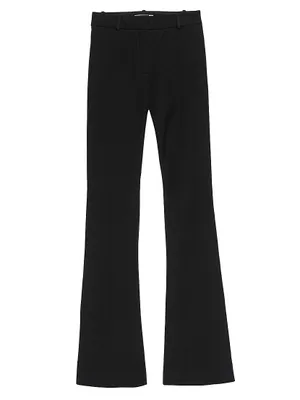 Le High Flared Stretch Trousers