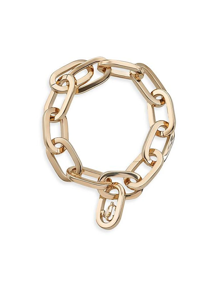 Goldtone Chunky Chain Bracelet