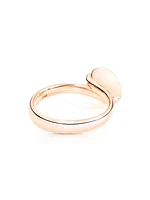 Bouton 18K Rose Gold & Moonstone Ring