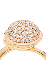 Bouton 18K Rose Gold & 0.75 TCW Diamond Ring